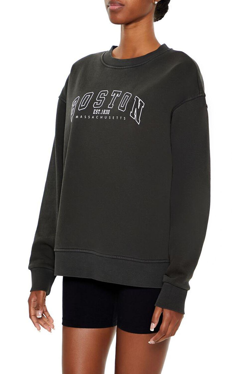 Embroidered Boston Pullover | Forever 21 Product Image