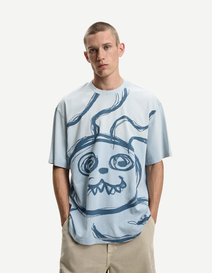 Short sleeve T-shirt with print Product Image