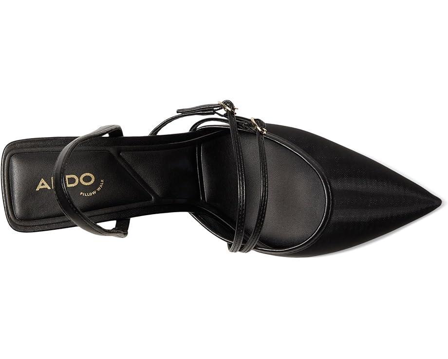 Khloe Pointed Toe Slingback Kitten Heel Product Image