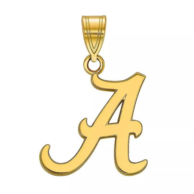 LogoArt 14k Gold Alabama Crimson Tide Pendant, Womens 14k Yellow Gold Product Image