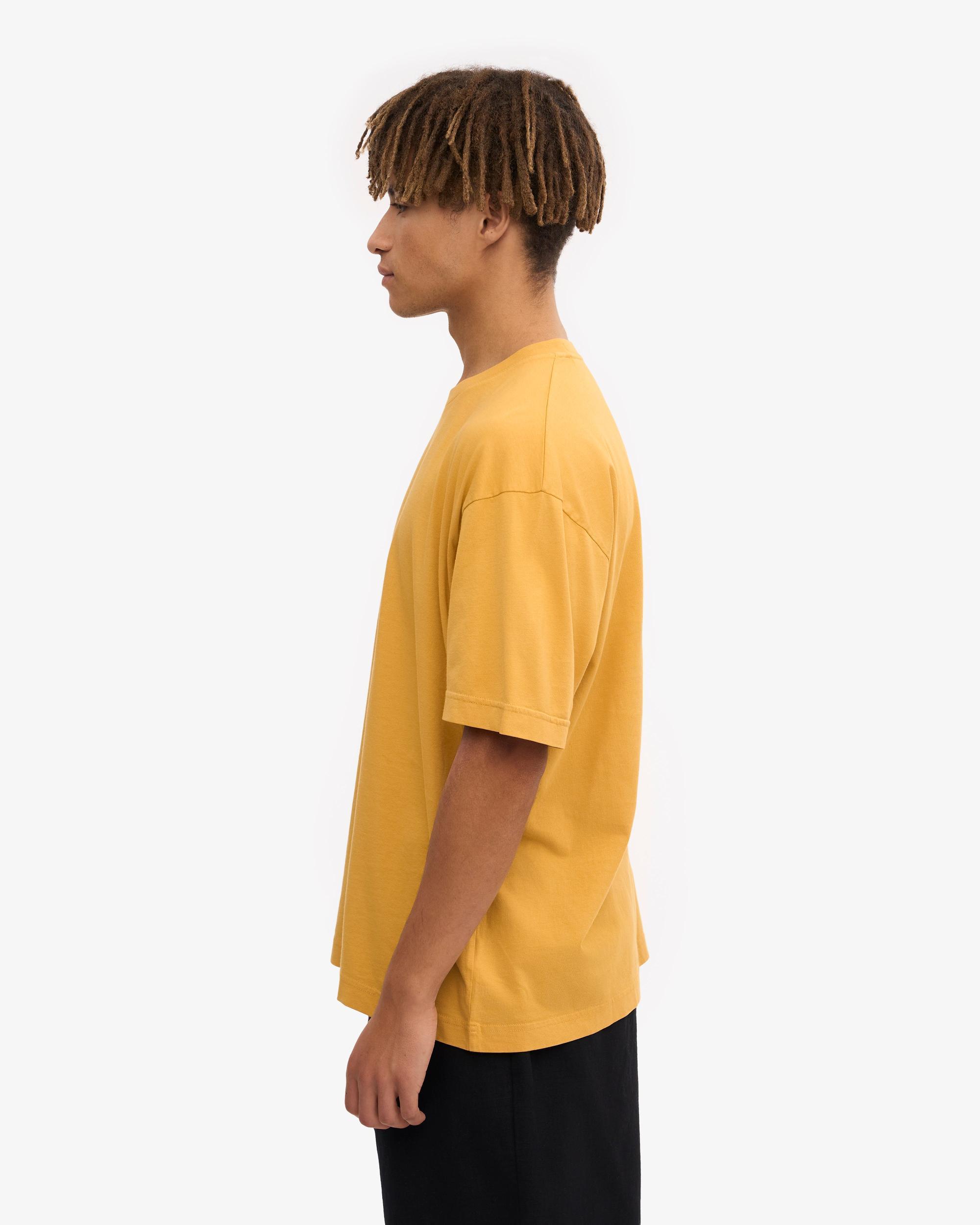 Oversized Organic T-Shirt - Burned Yellow Product Image