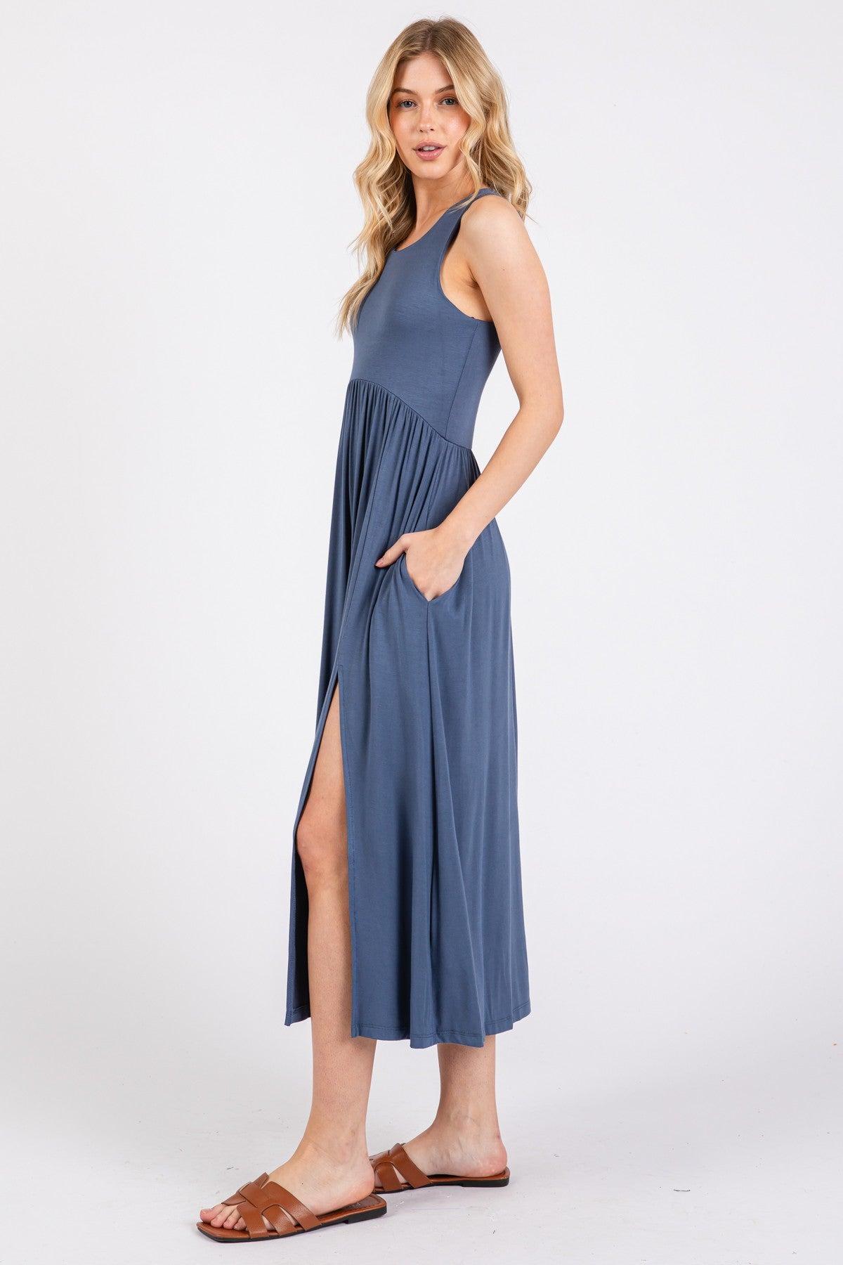 Classic Flowy Midi Dress Product Image