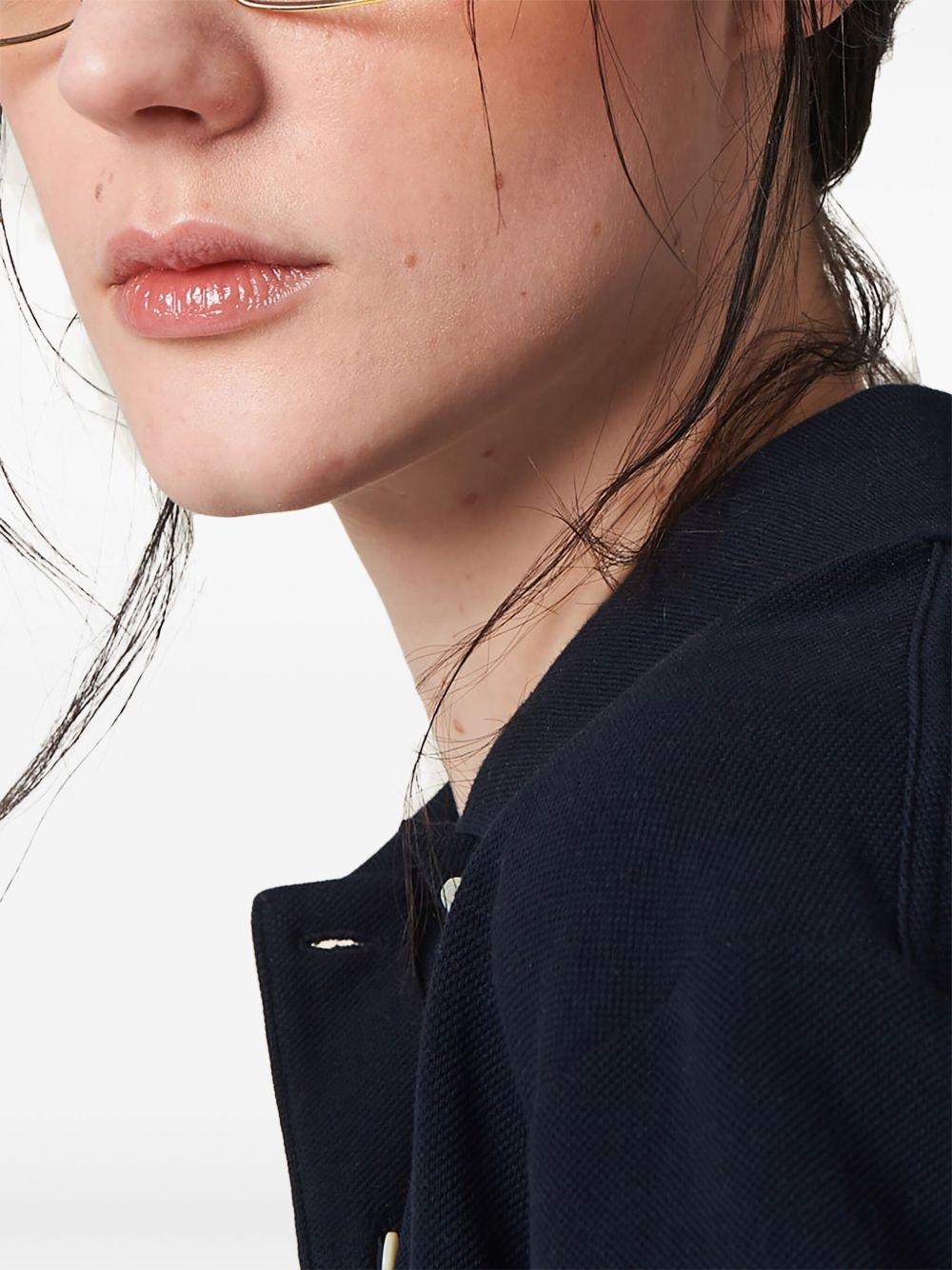 logo-embroidered polo shirt Product Image