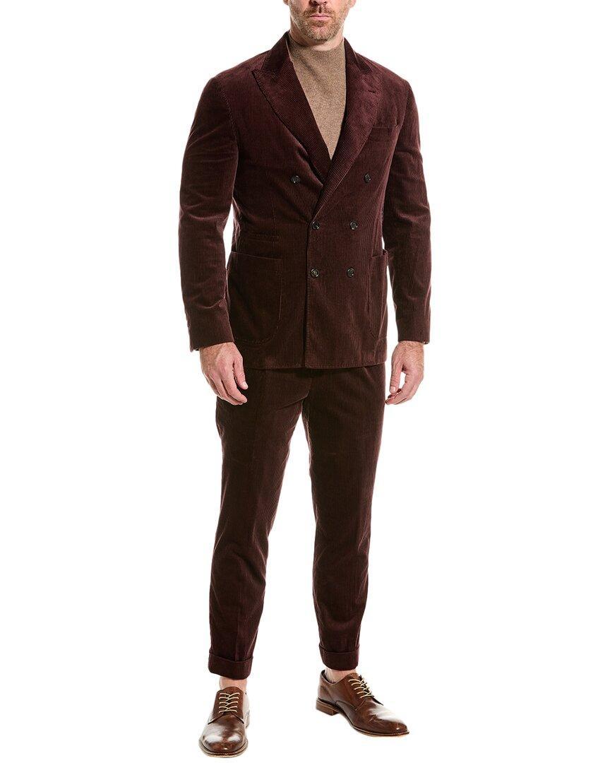 BRUNELLO CUCINELLI 2pc Corduroy Suit In Multi Product Image