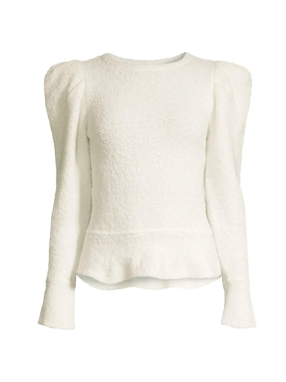 Womens City Mist Puff-Sleeve Sweater Product Image