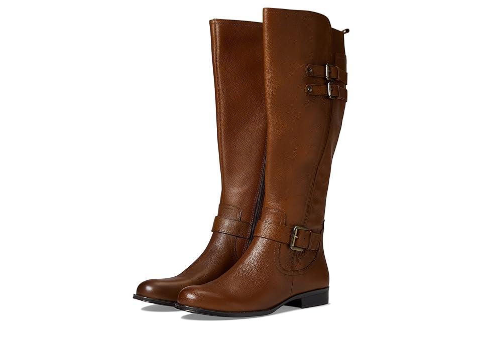 Naturalizer Jessie Tall Leather Buckle Riding Boots Product Image