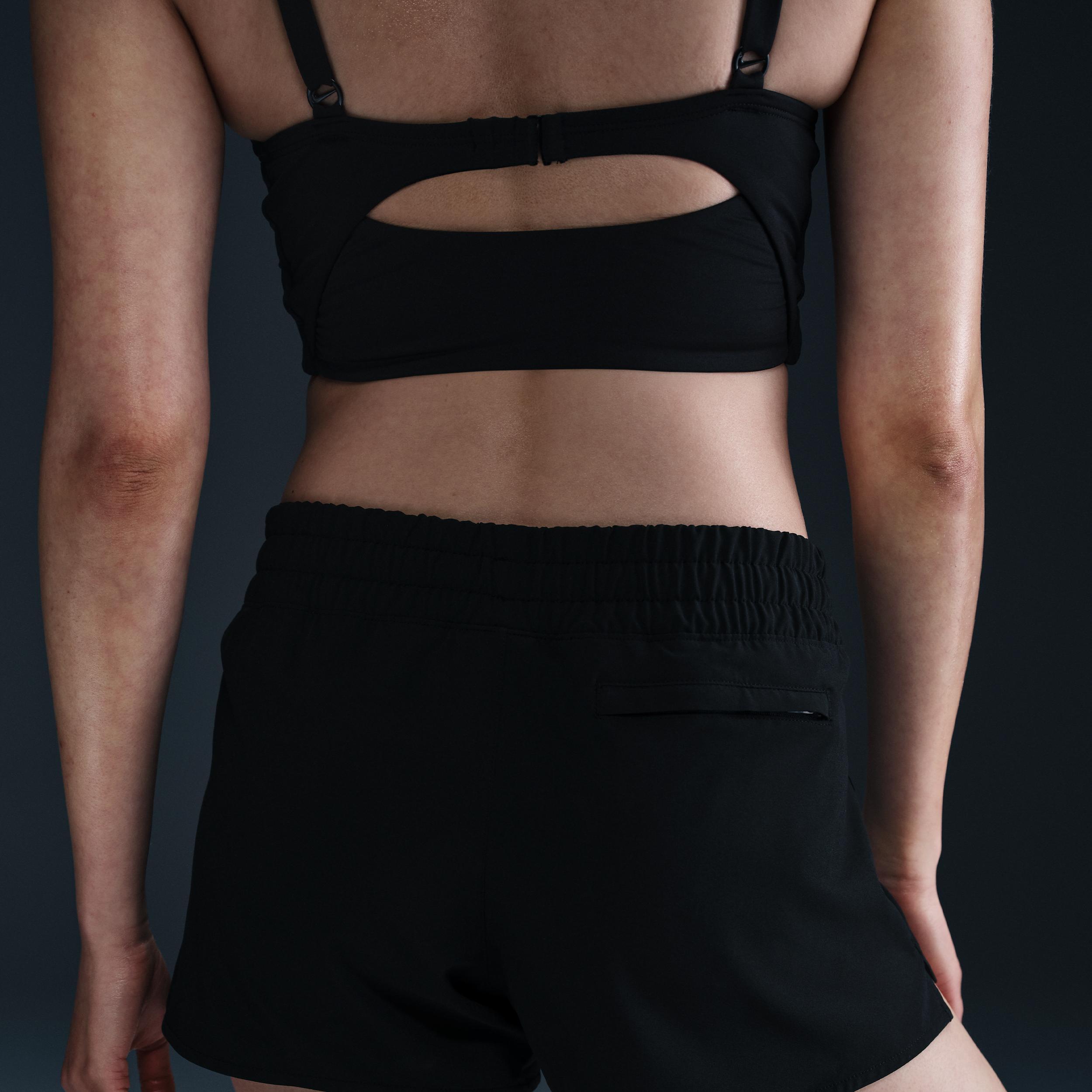 Nike Womens Swim Cover-Up Shorts | NESSF320-001 Product Image