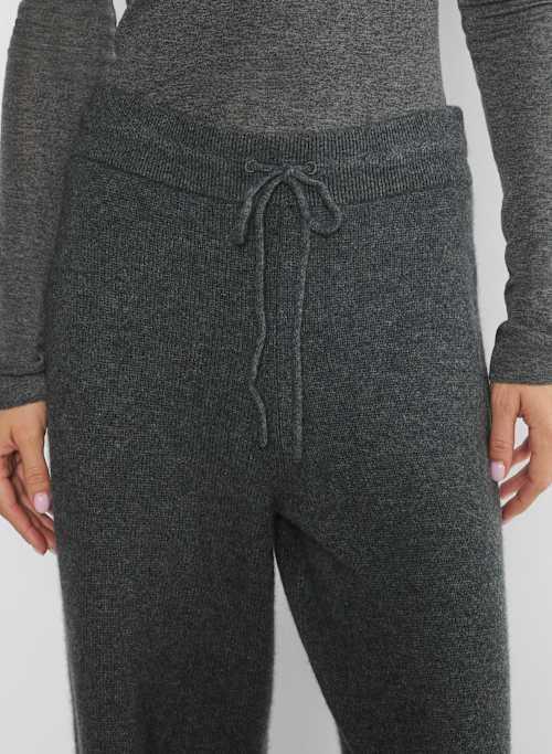 cashmere hi-rise wide pant Product Image