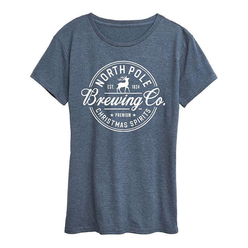 Women's North Pole Brewing Co. Graphic Tee, Girl's, Size: Large, Red Product Image