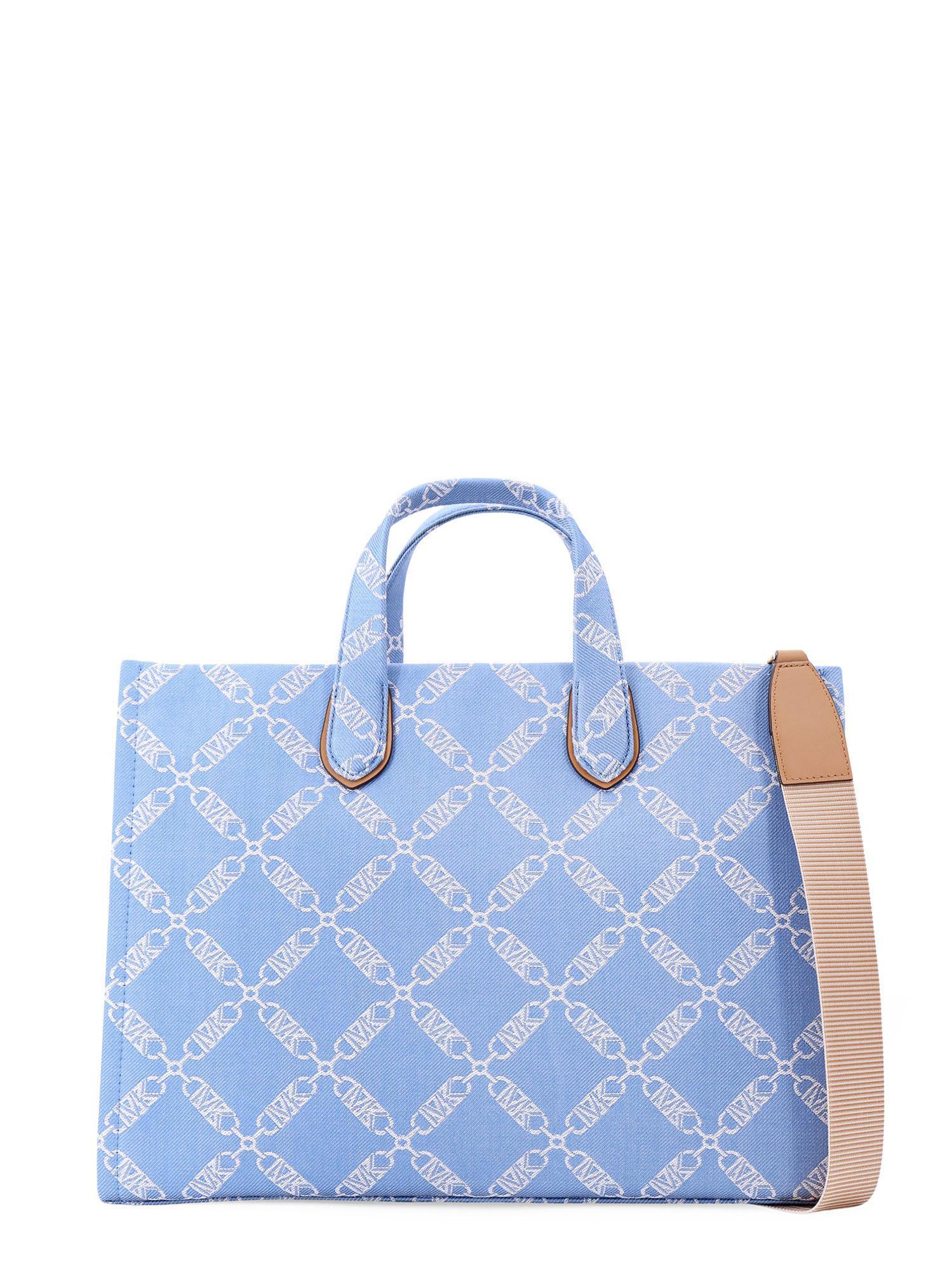 MICHAEL KORS Gigi Handbag In Blue Product Image