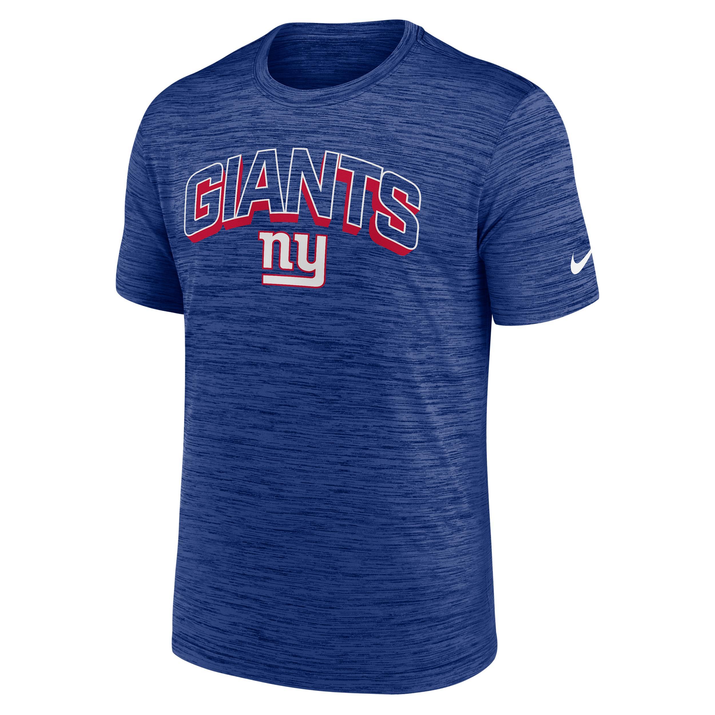 New York Giants Velocity Nike Mens Dri-FIT NFL T-Shirt | NKPQ4EW8I-KMR Product Image