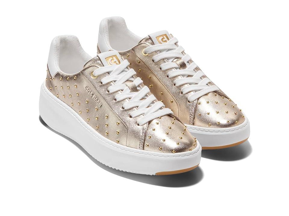 Cole Haan GrandPro TopSpin Sneaker (Soft /White/Micro Studs) Women's Shoes Product Image