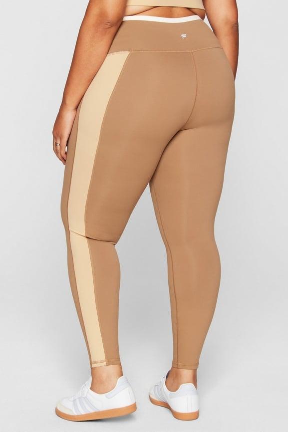Define PowerHold® High-Waisted Asym Color-Blocked Legging Product Image