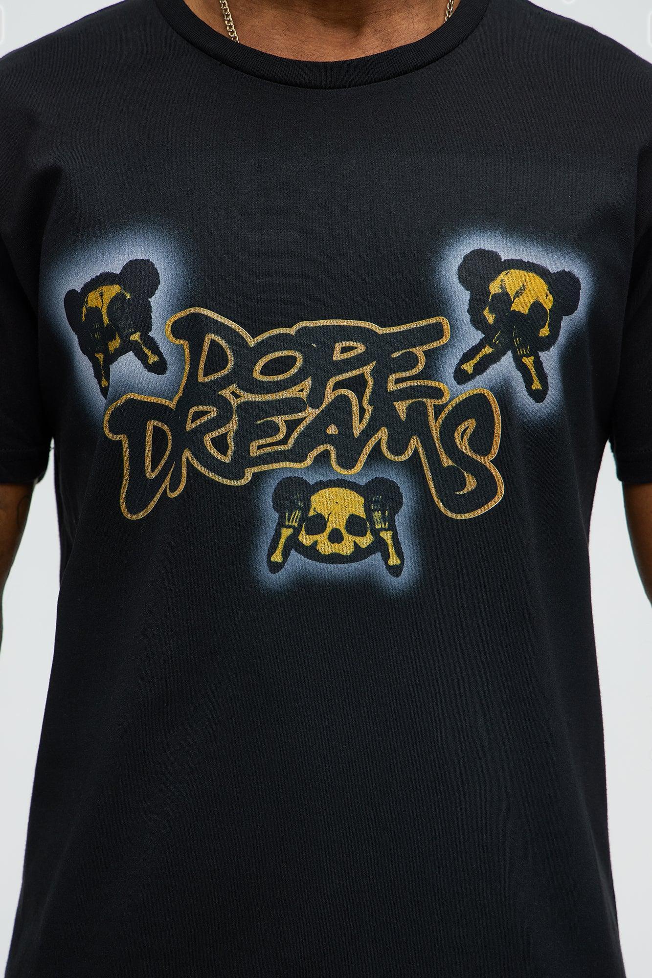 Dope Bear Short Sleeve Tee - Black Male Product Image