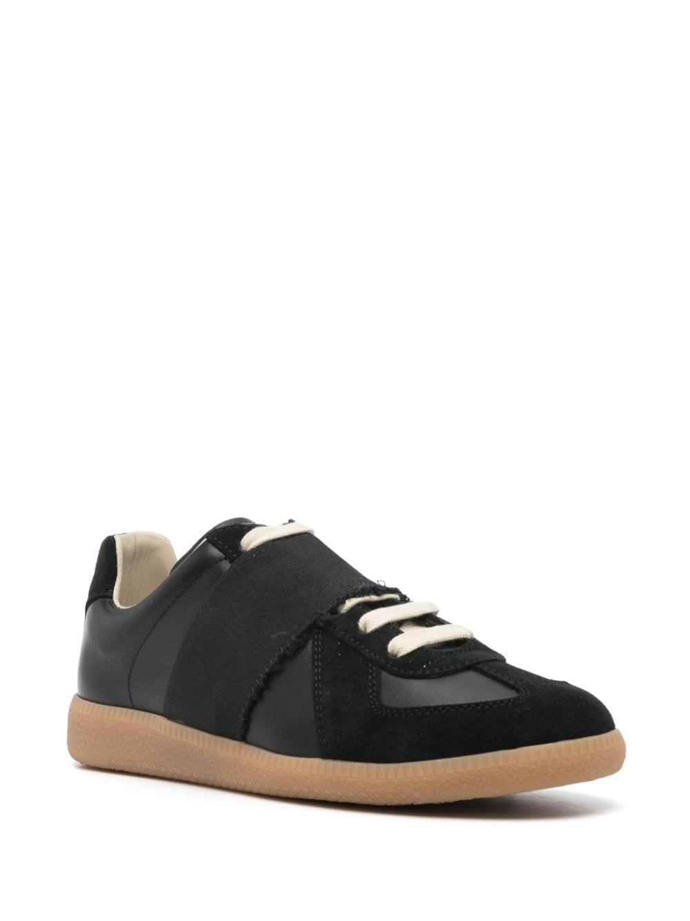 Replica Sneakers In Black Suede Product Image