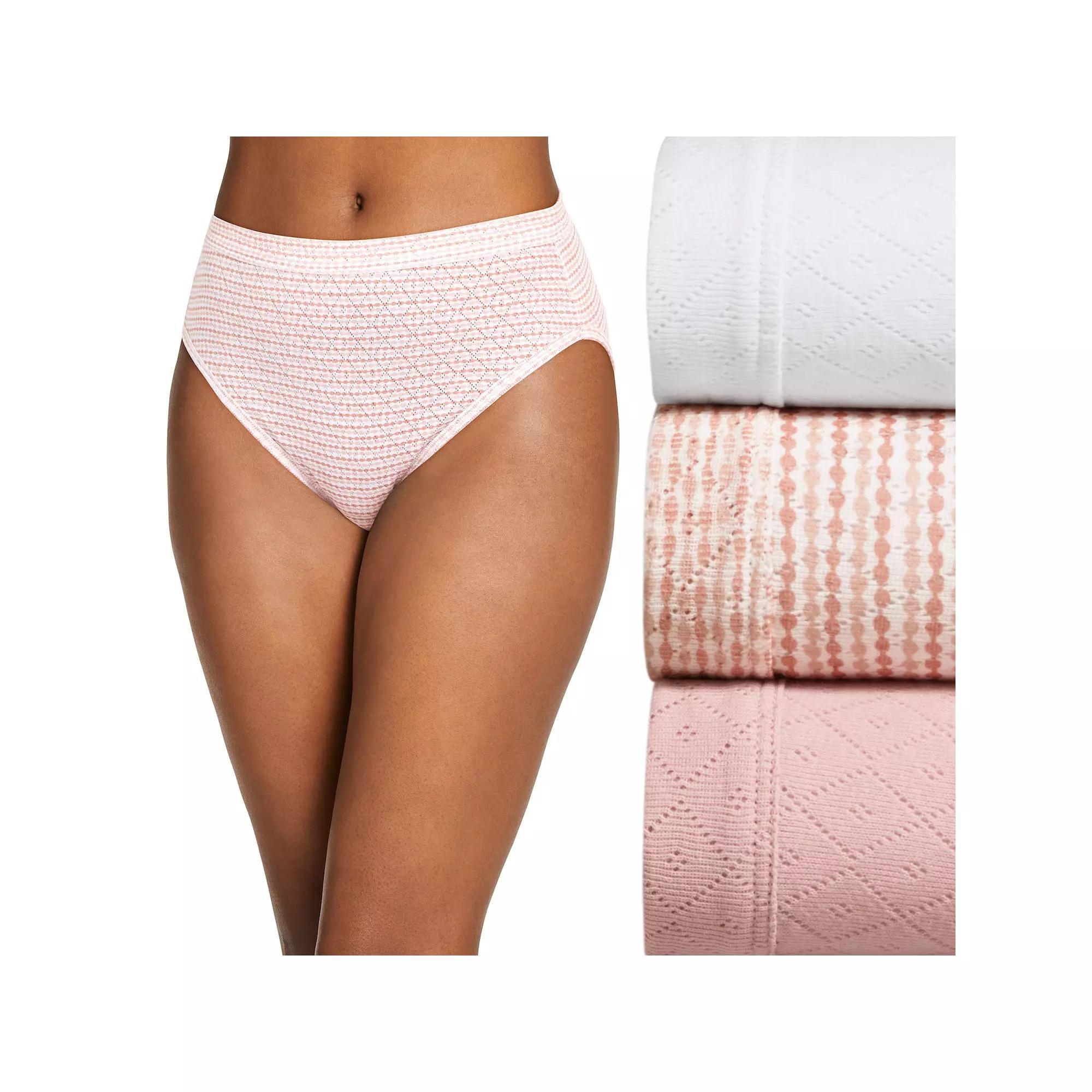Women's Jockey® Elance Breathe 3-pack French Cut Panty Set 1541,  Product Image