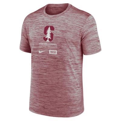 Stanford Cardinal Campus Center Block Velocity Men's Nike Dri-FIT College T-Shirt Product Image