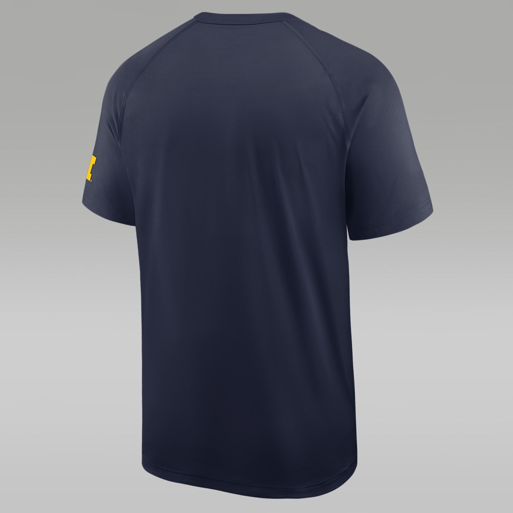 Michigan Premium Performance Nike Mens Dri-FIT College T-Shirt | 03EN41SMWN-TGS Product Image
