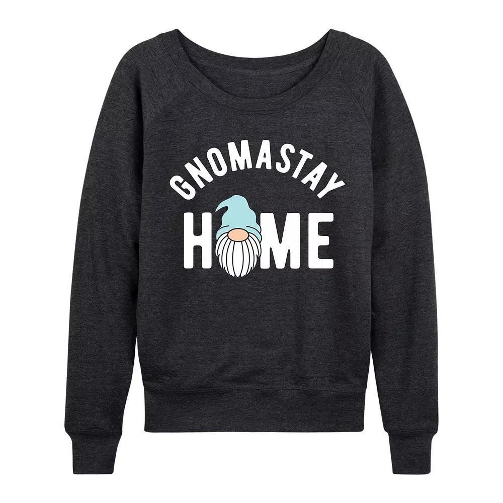Women's Gnomastay Home French Terry Long Sleeve Tee,  Product Image