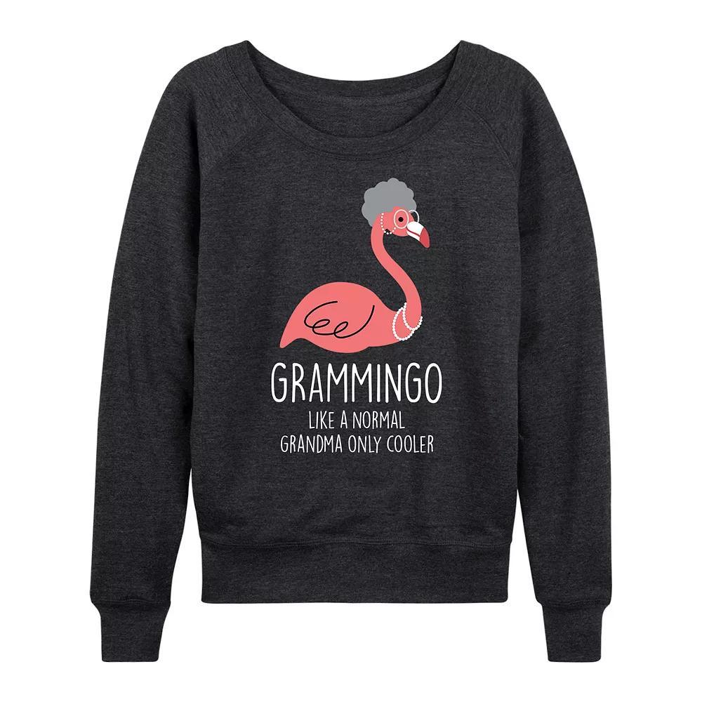 Women's Grammingo French Terry Long Sleeve Tee, Girl's,  Product Image