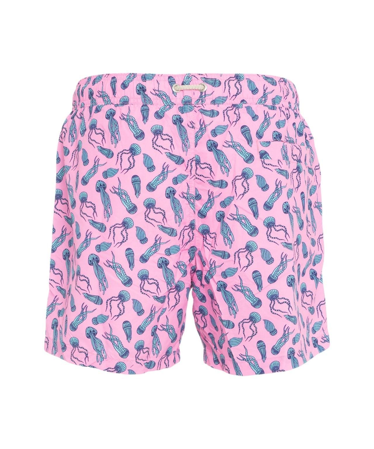 Swim shorts with pattern Product Image
