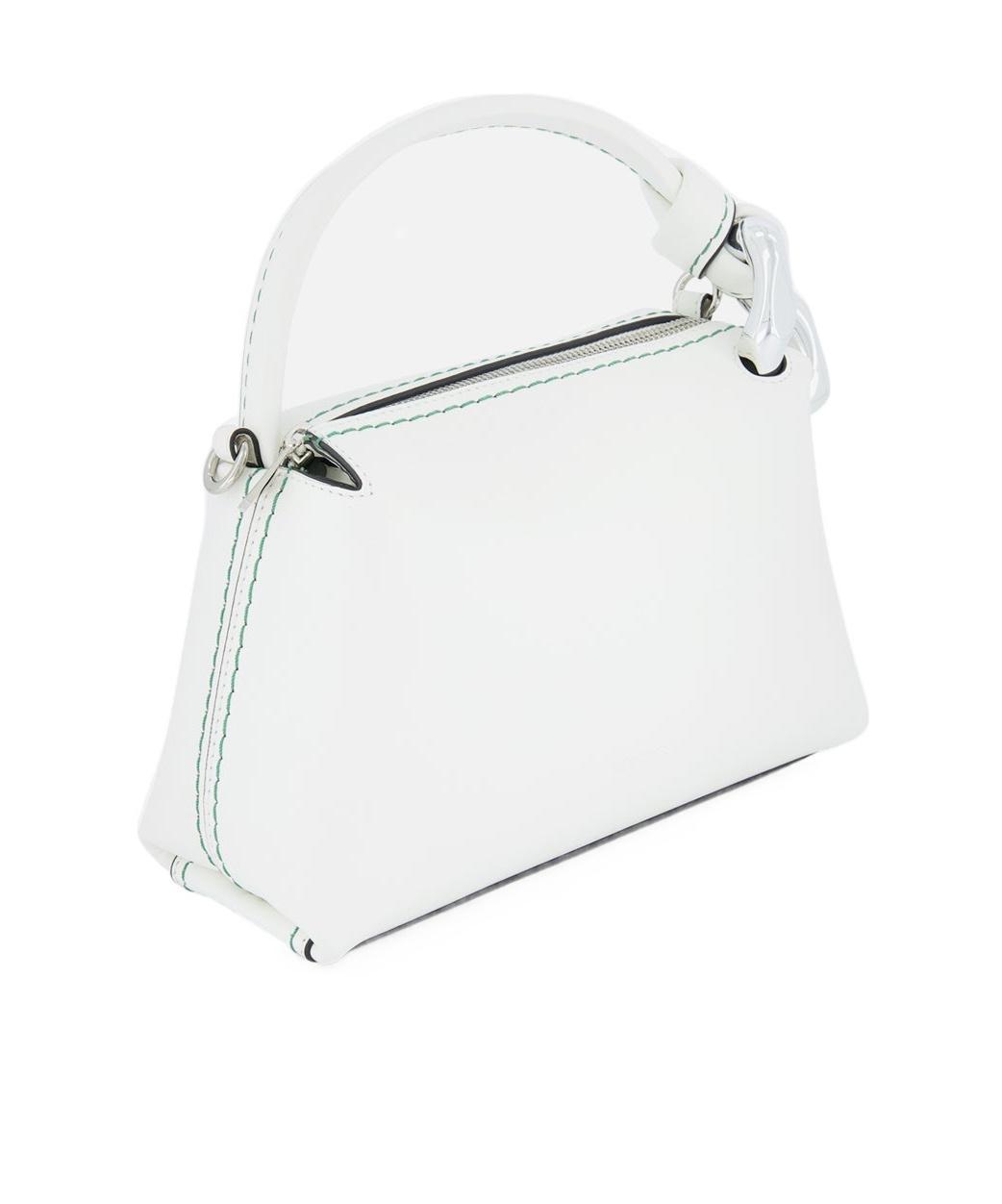 JW ANDERSON Corner Small Crossbody Bag In White Product Image