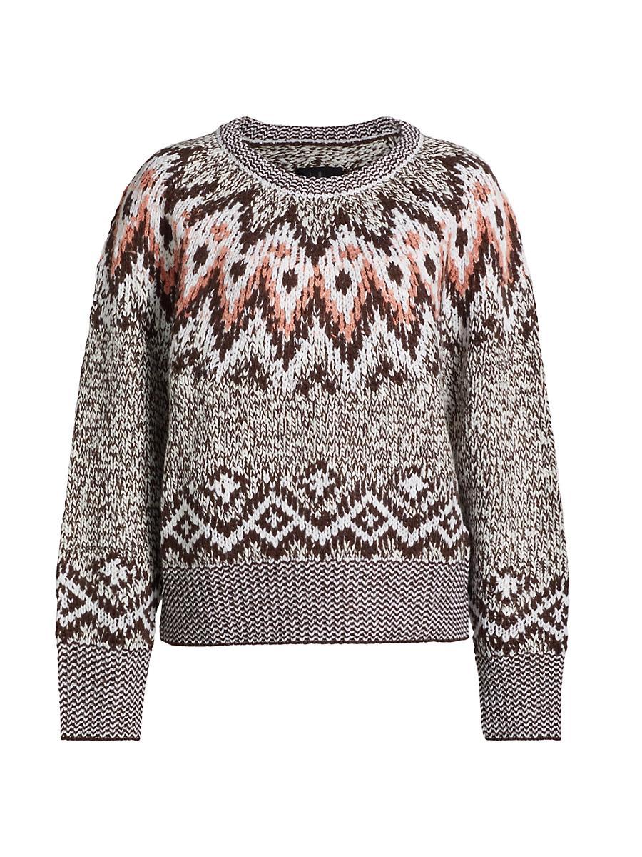 Womens Fair Isle Sweater Product Image