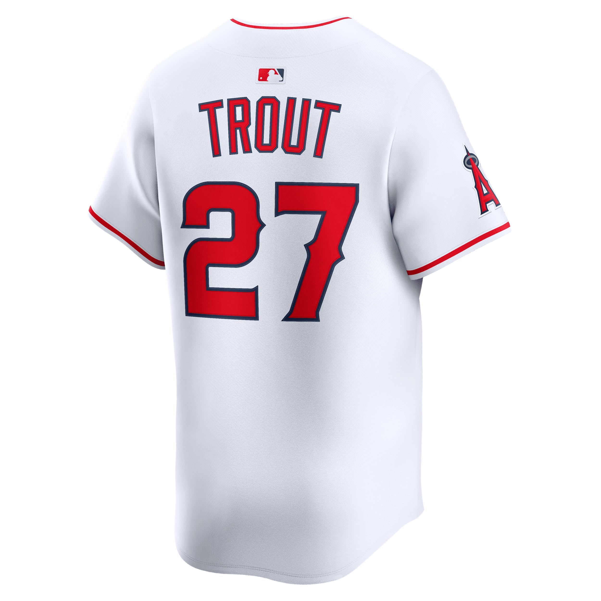 Mike Trout Los Angeles Angels Nike Mens Dri-FIT ADV MLB Limited Jersey | LM25ANHOAN9-2ZQ Product Image