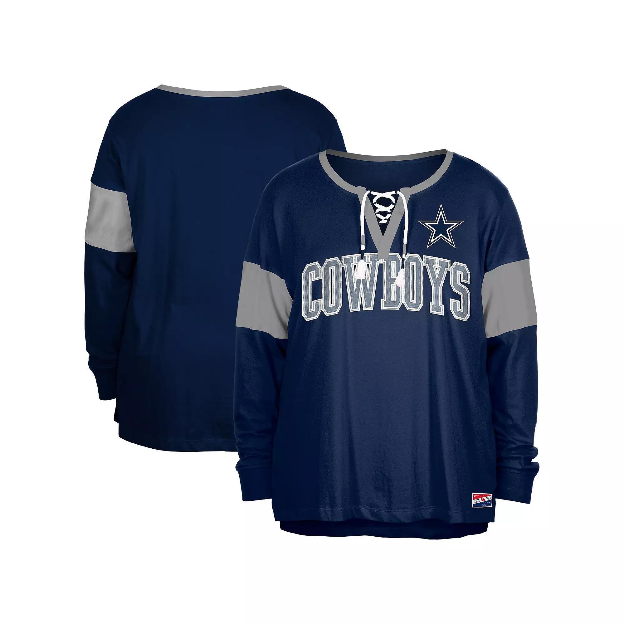 Women's New Era Navy Dallas Cowboys Plus  Product Image