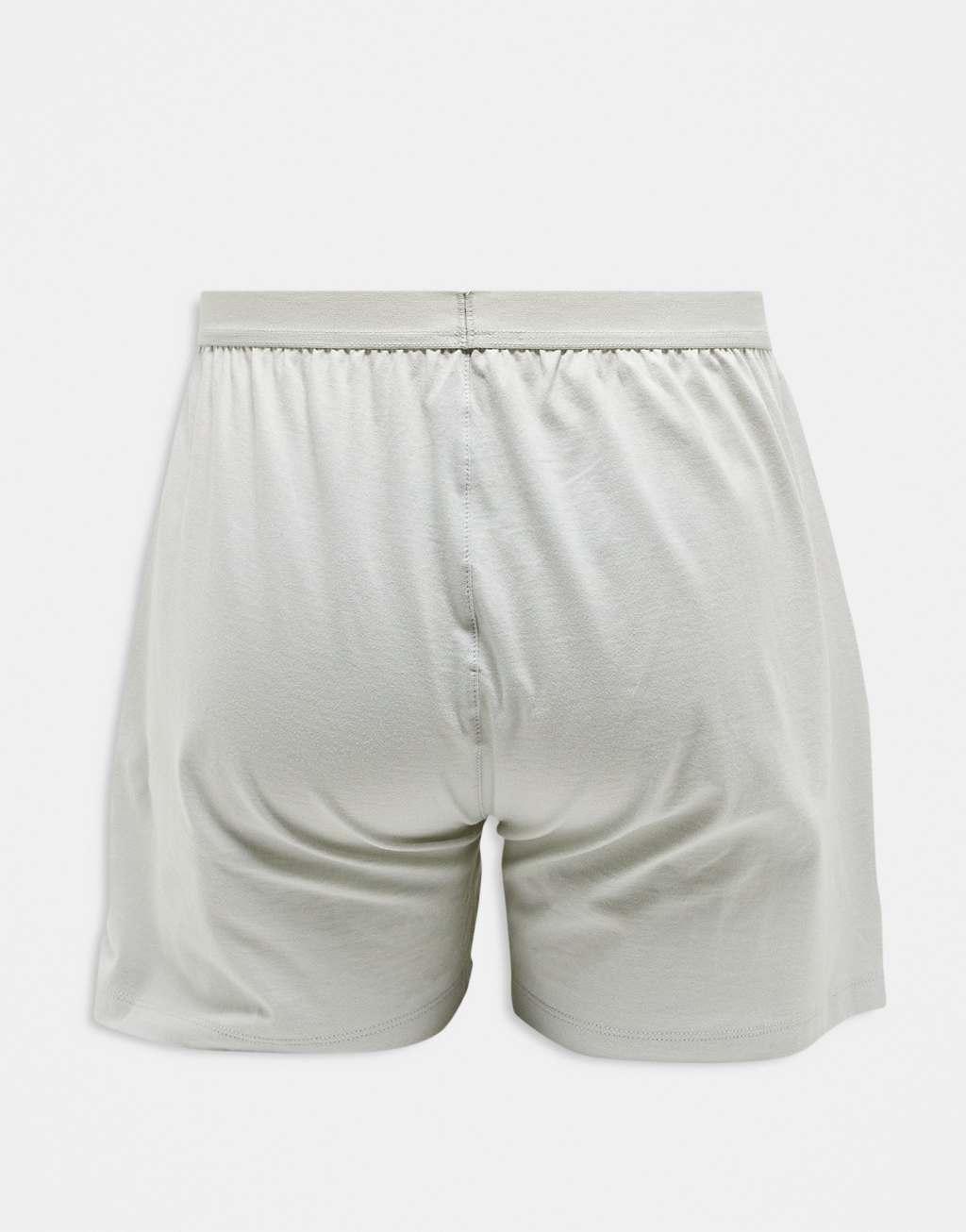 ASOS DESIGN 3 pack boxers in multiple colors Product Image