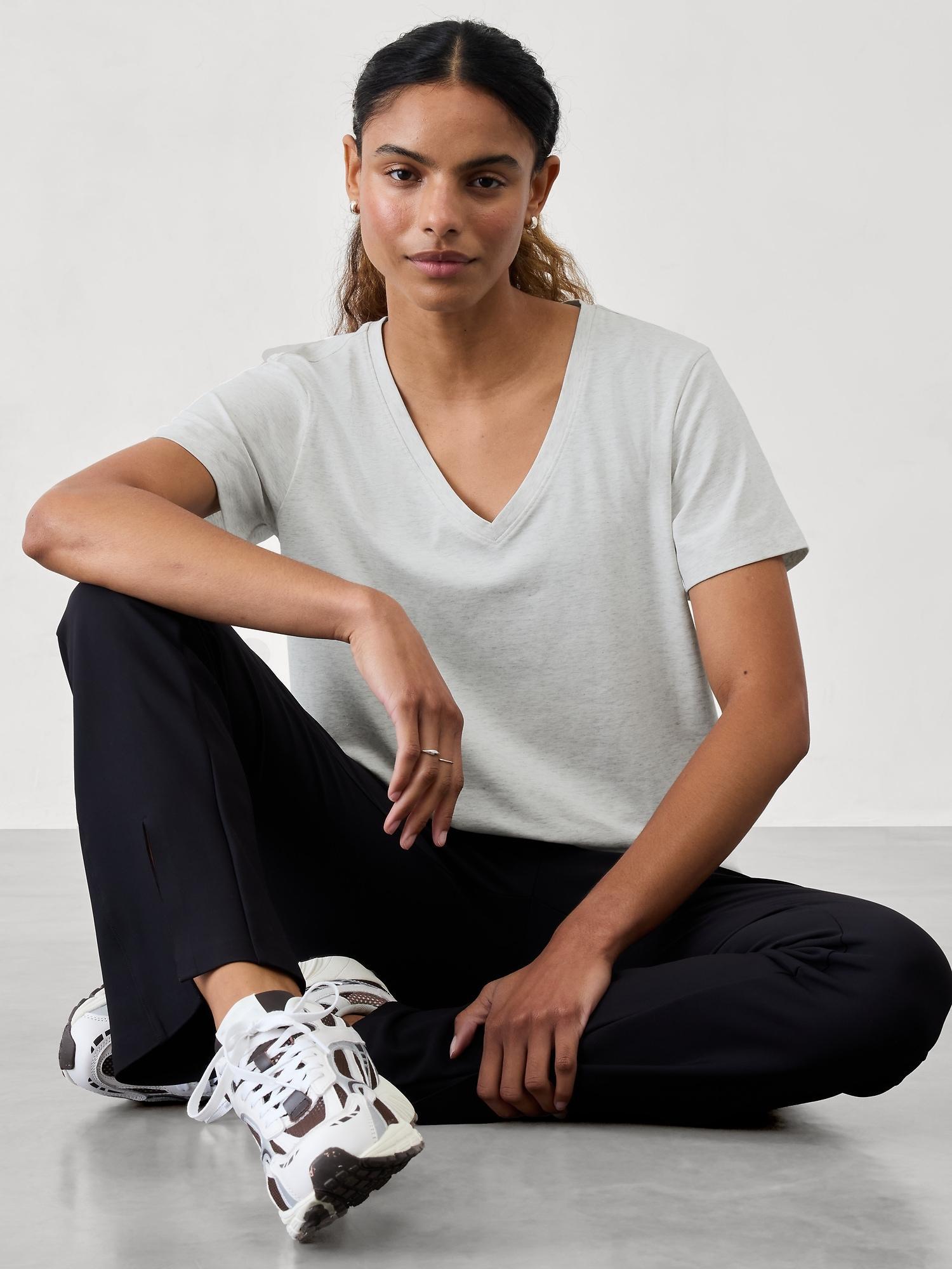 Essential V-Neck Tee Product Image