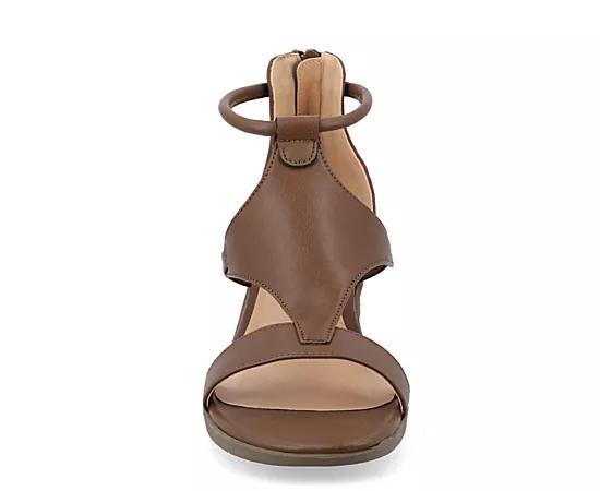 Journee Collection Womens Trayle Wide Wedge Sandal Product Image