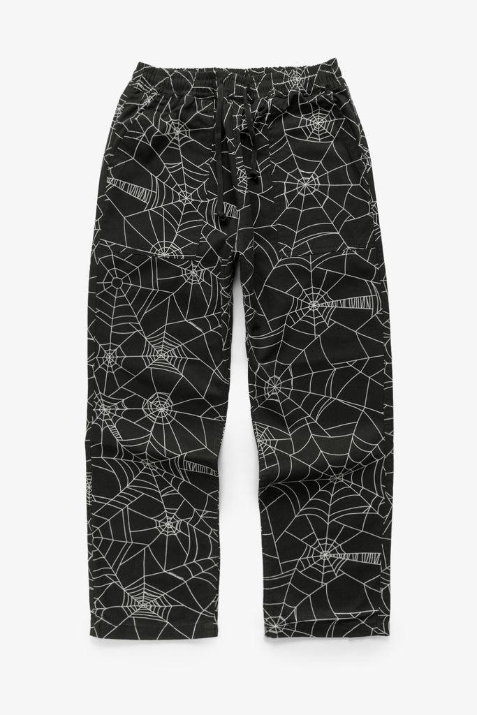 Patterned Chef Pants - Black Web Product Image