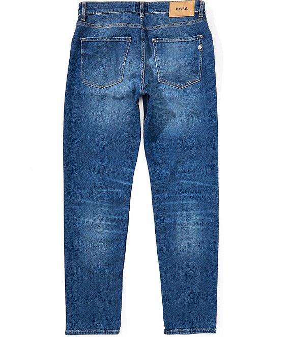 BOSS Maine Regular Fit Stretch Denim Jeans Product Image