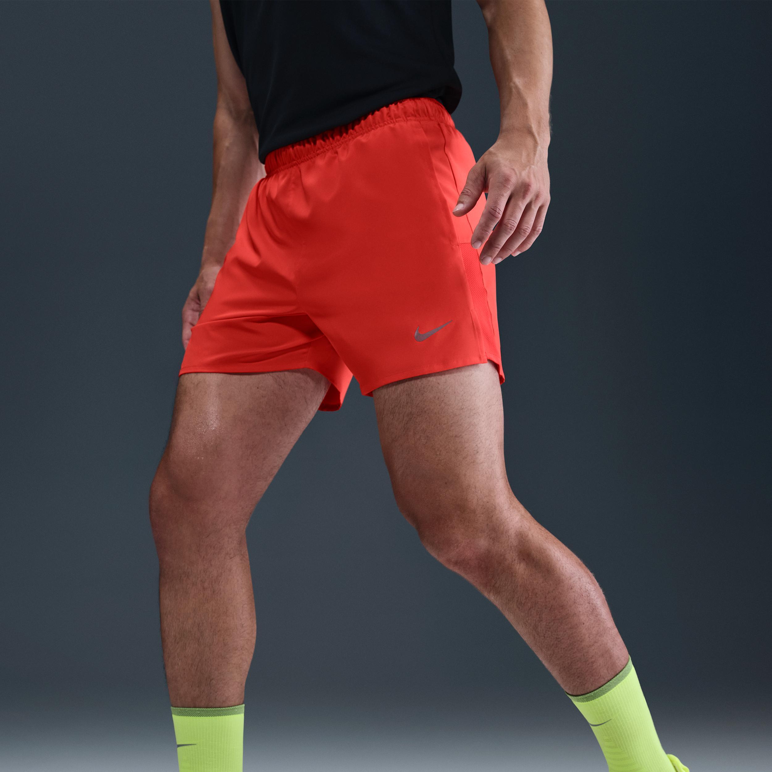 Nike Mens Challenger Dri-FIT 5 Brief-Lined Running Shorts | DV9363-635 Product Image