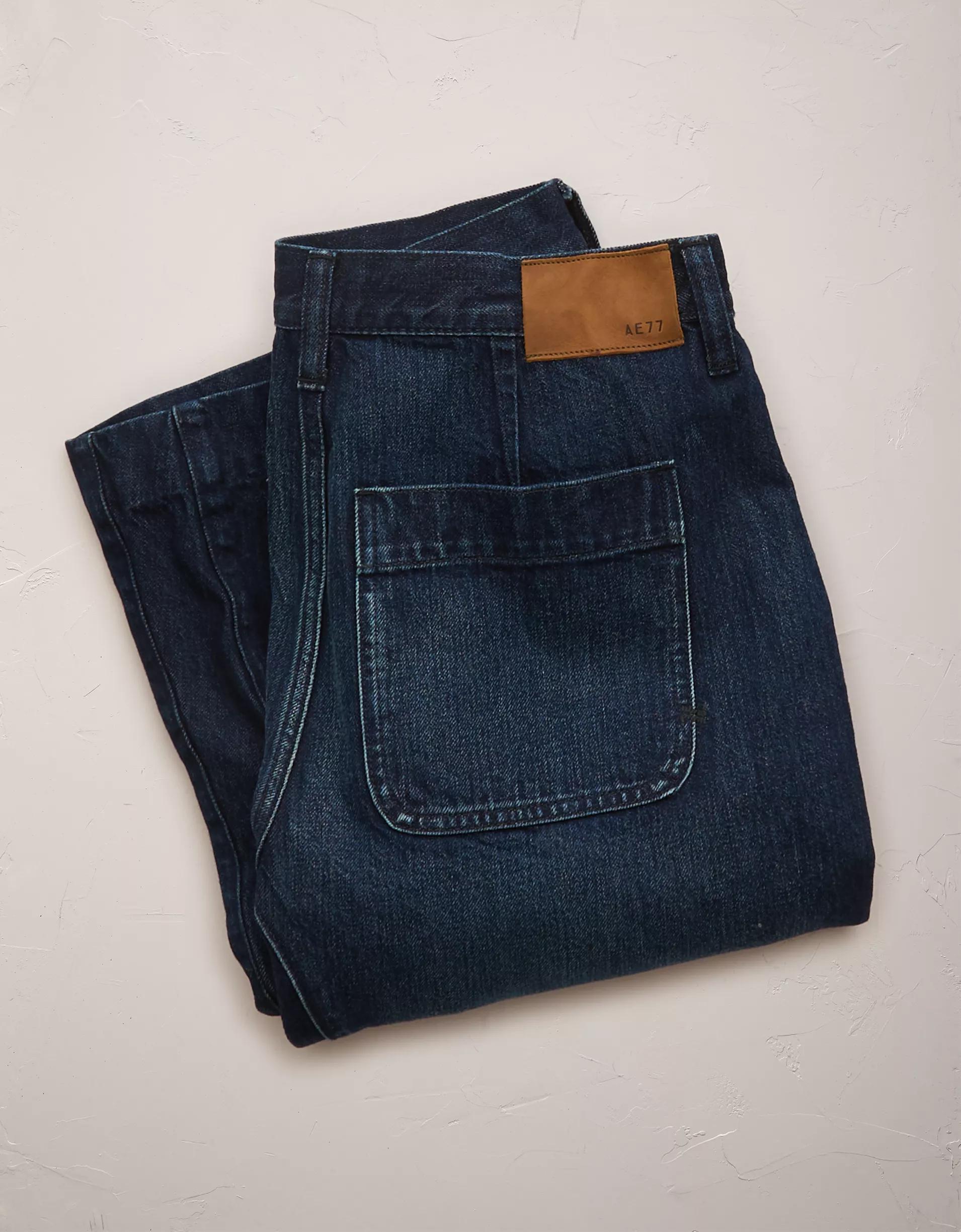 AE77 Premium Barrel Jean Product Image