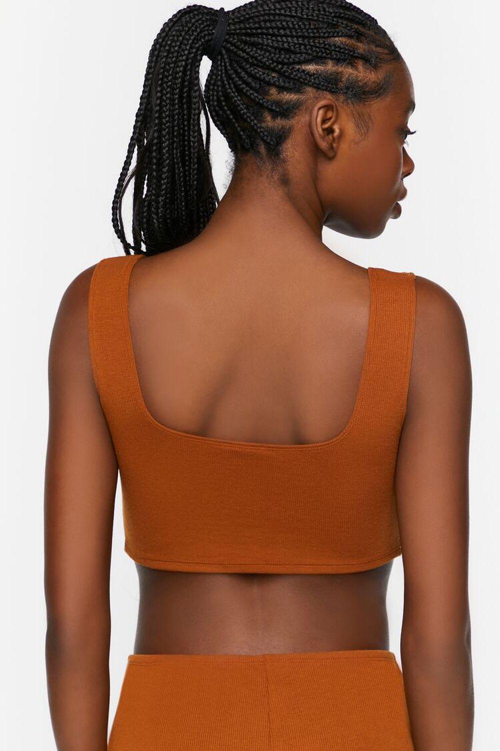 Ruched Drawstring Lounge Crop Top | Forever 21 Product Image