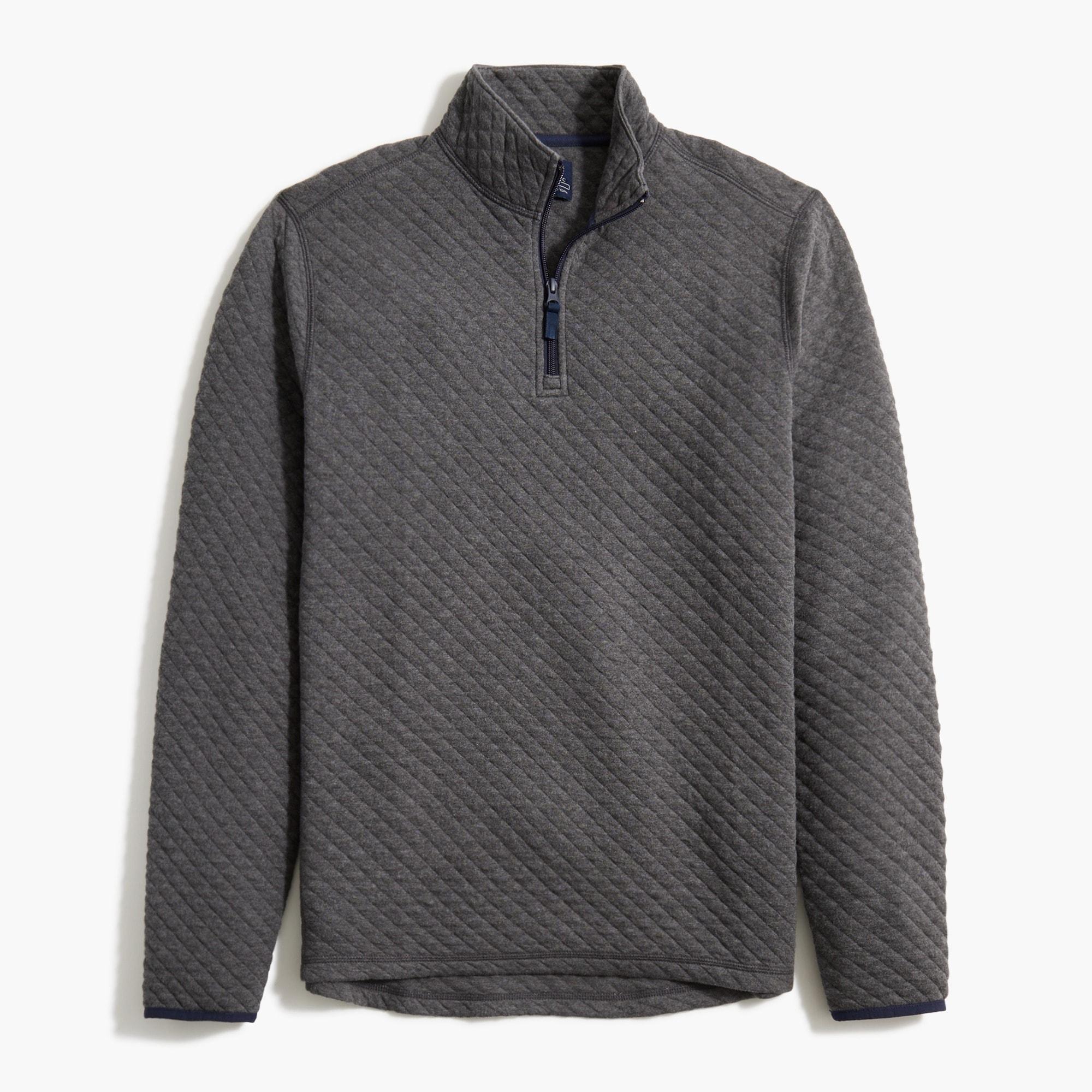 Quilted half-zip Product Image