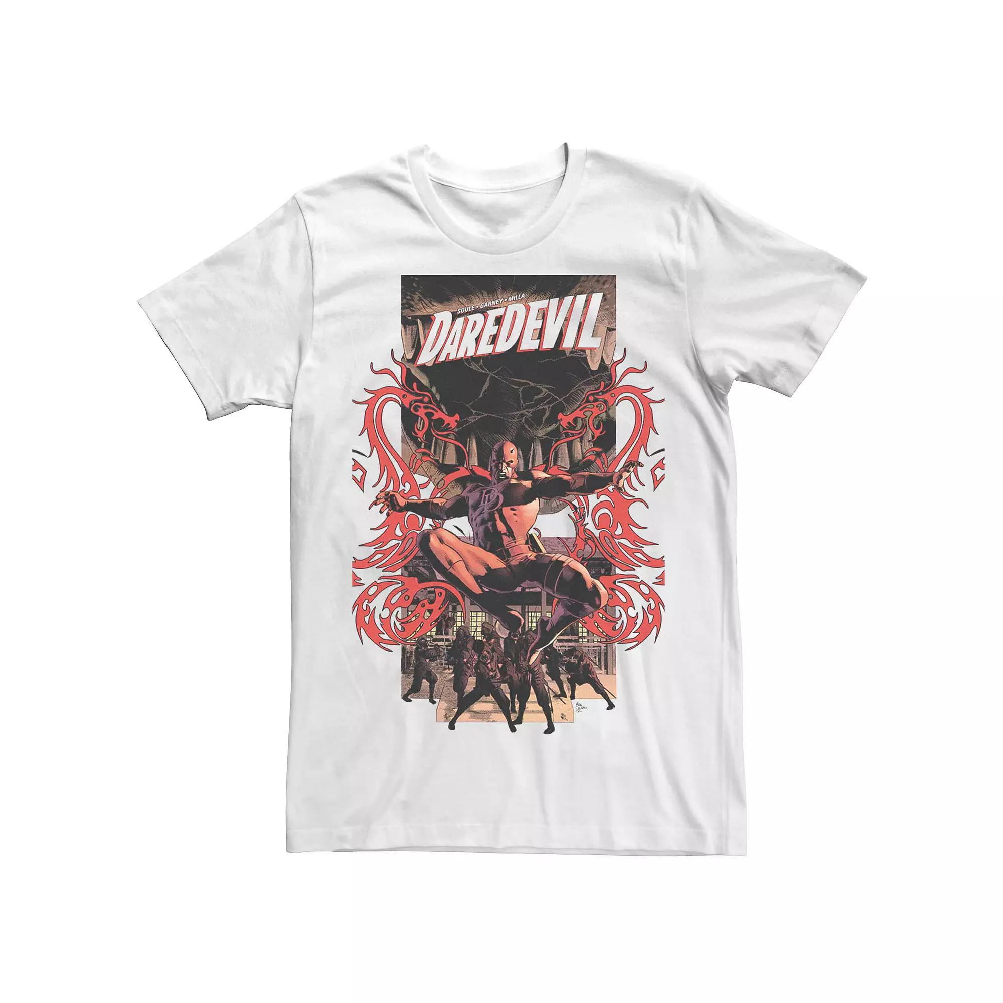 Men's Marvel's Daredevil Red Dragons Comic Cover Tee,  Product Image