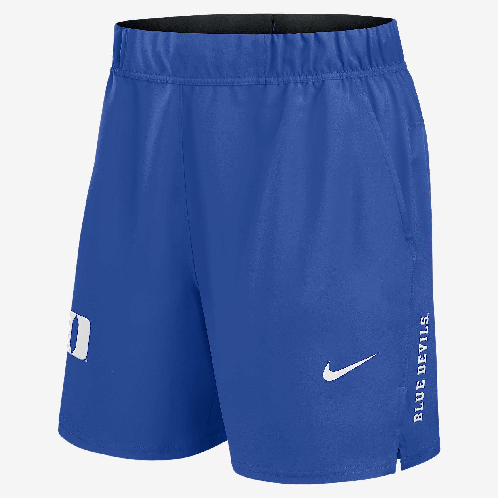 Duke Primetime Victory Primary Logo Mens Nike Mens Dri-FIT College Shorts | 01NA4EVDU-TXS Product Image