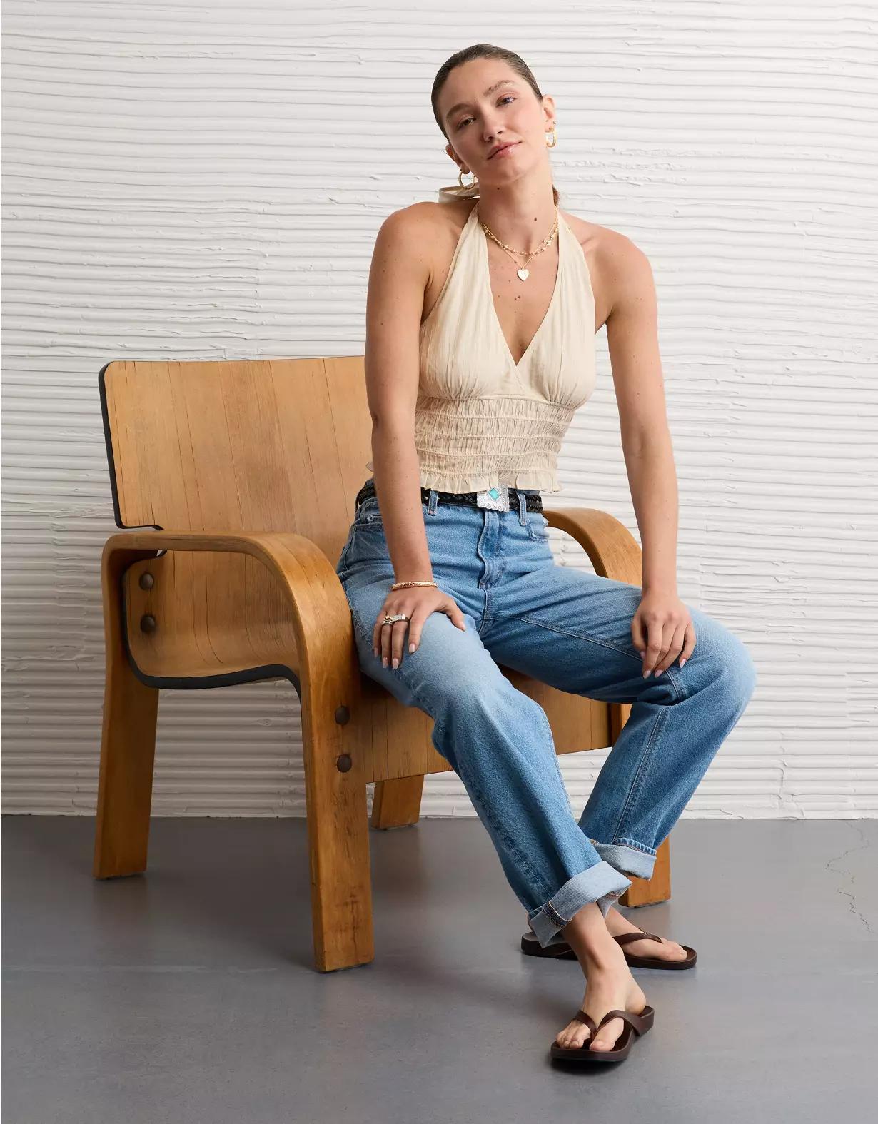 AE Corded Halter Top Product Image