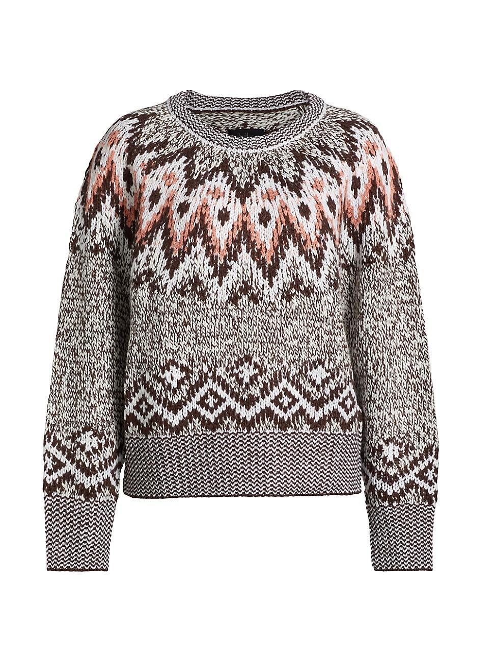 Womens Fair Isle Sweater Product Image