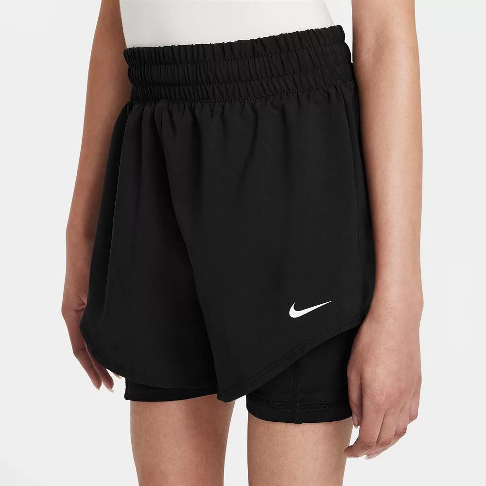 Nike Women's One Girls' Dri-FIT 3" 2-in-1 Shorts Product Image
