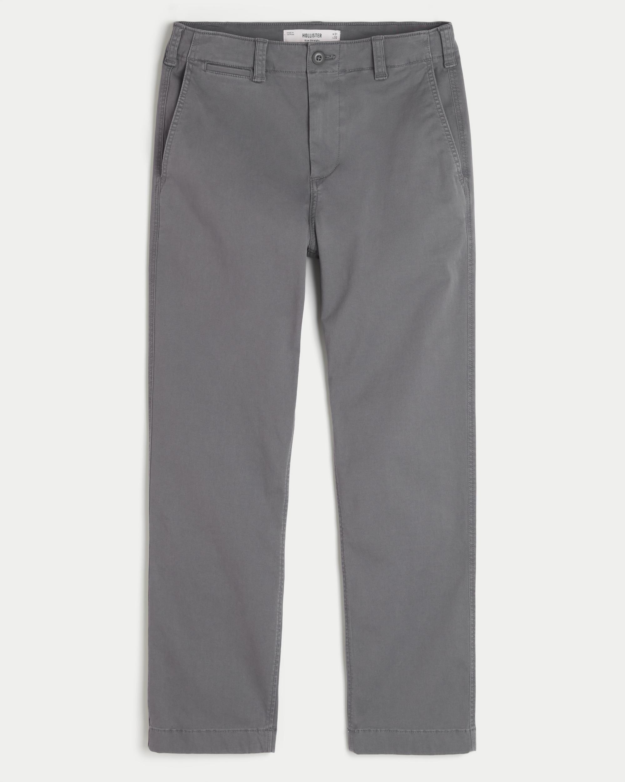 Slim Straight Chino Pants Product Image