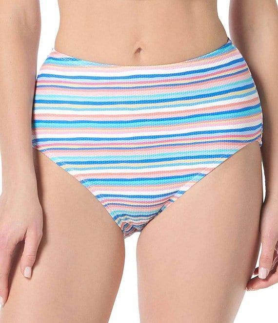 Beach House Emery Stripe High Waist Swim Bottom Product Image