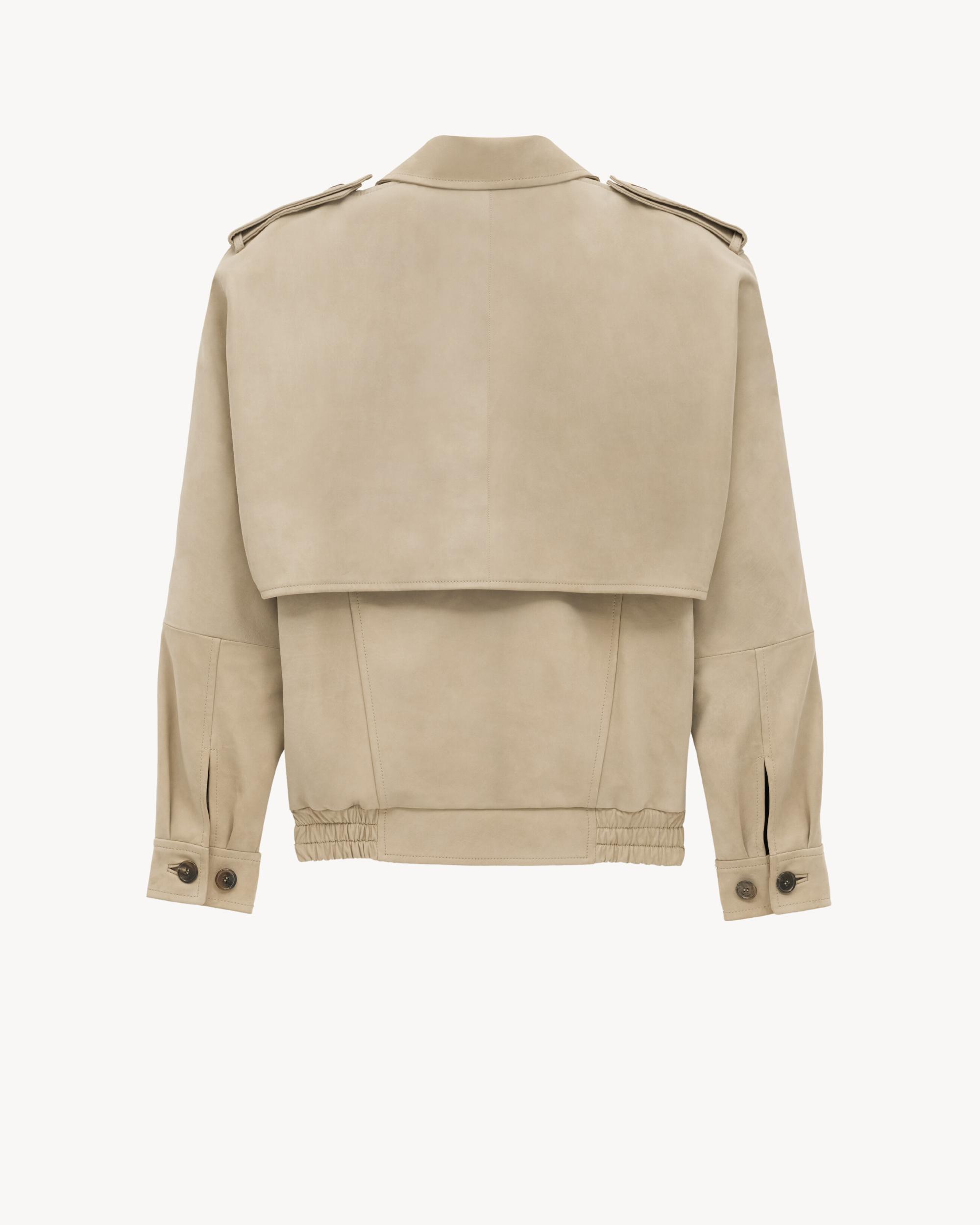 bomber jacket in nubuck Product Image