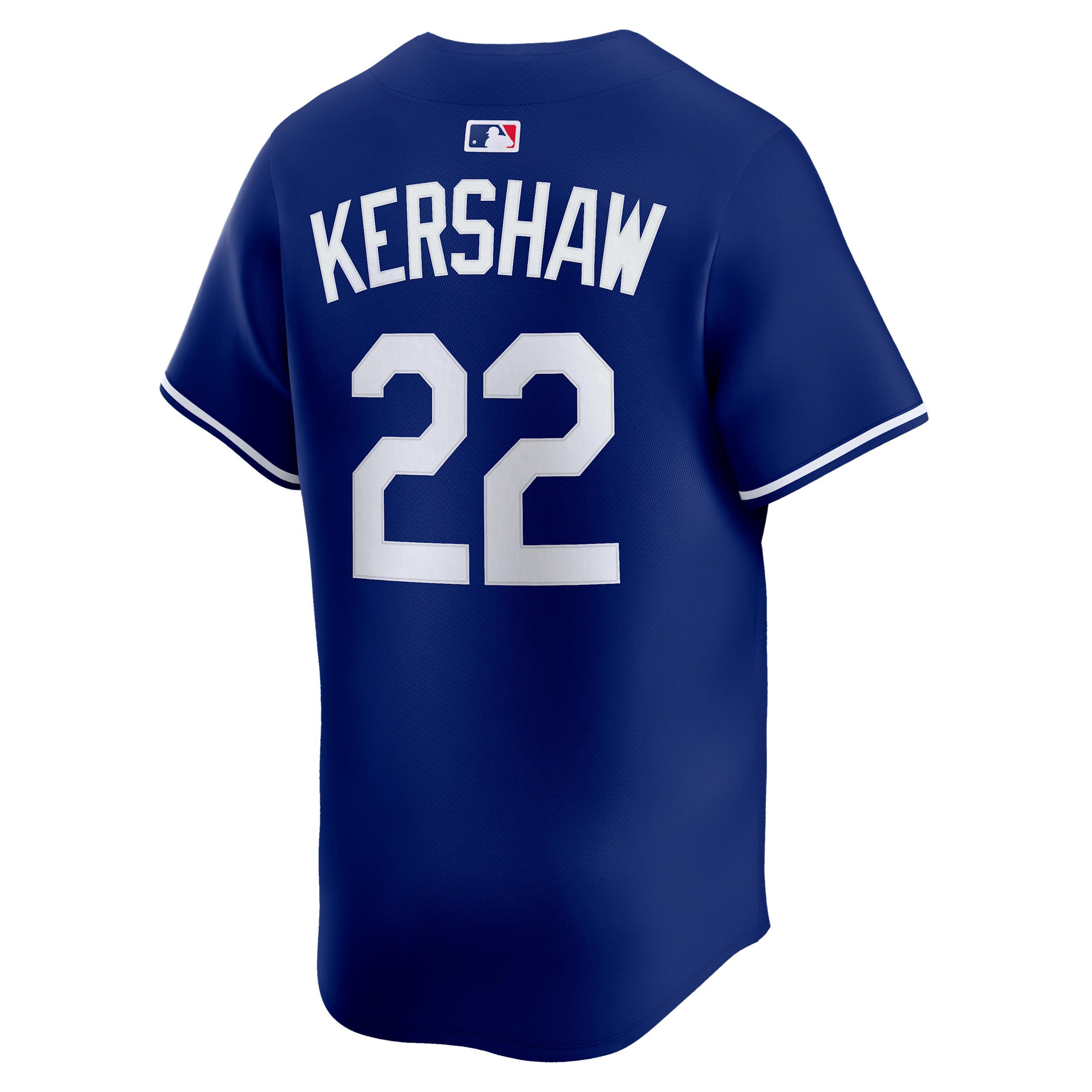 Clayton Kershaw Los Angeles Dodgers Men's Nike Dri-FIT ADV MLB Limited Jersey Product Image