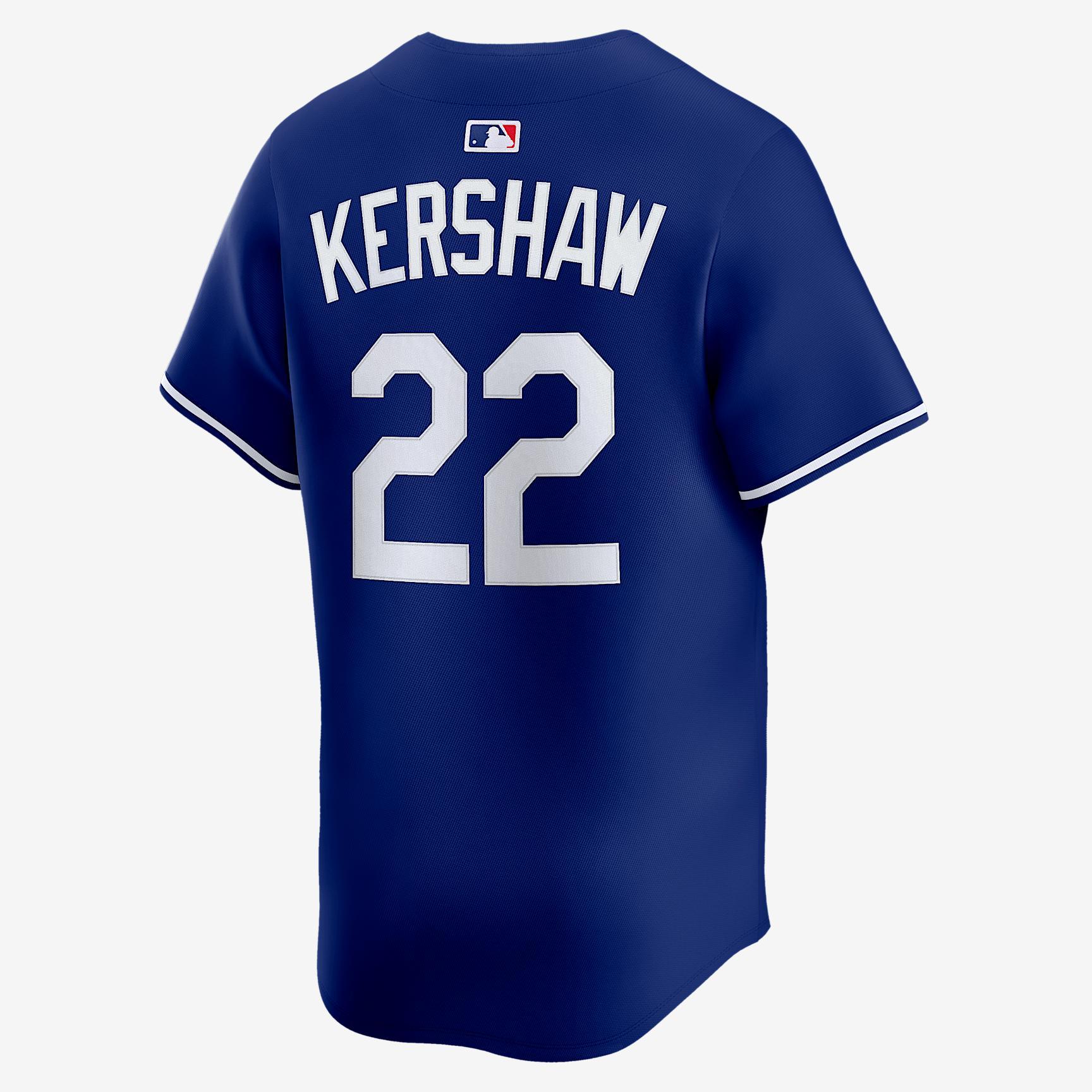 Clayton Kershaw Los Angeles Dodgers Men's Nike Dri-FIT ADV MLB Limited Jersey Product Image