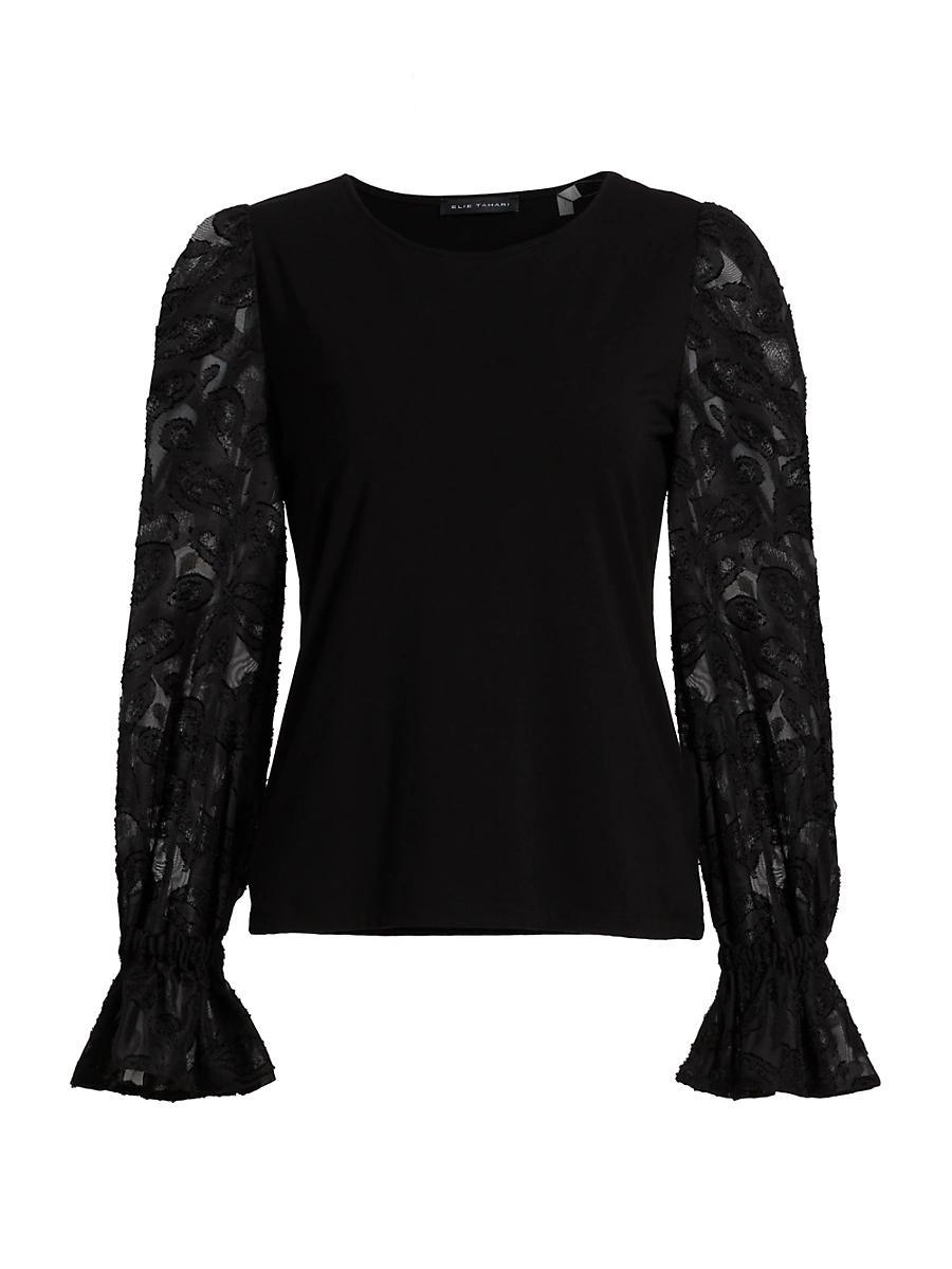 Womens The Mavea Pleated Blouse Product Image
