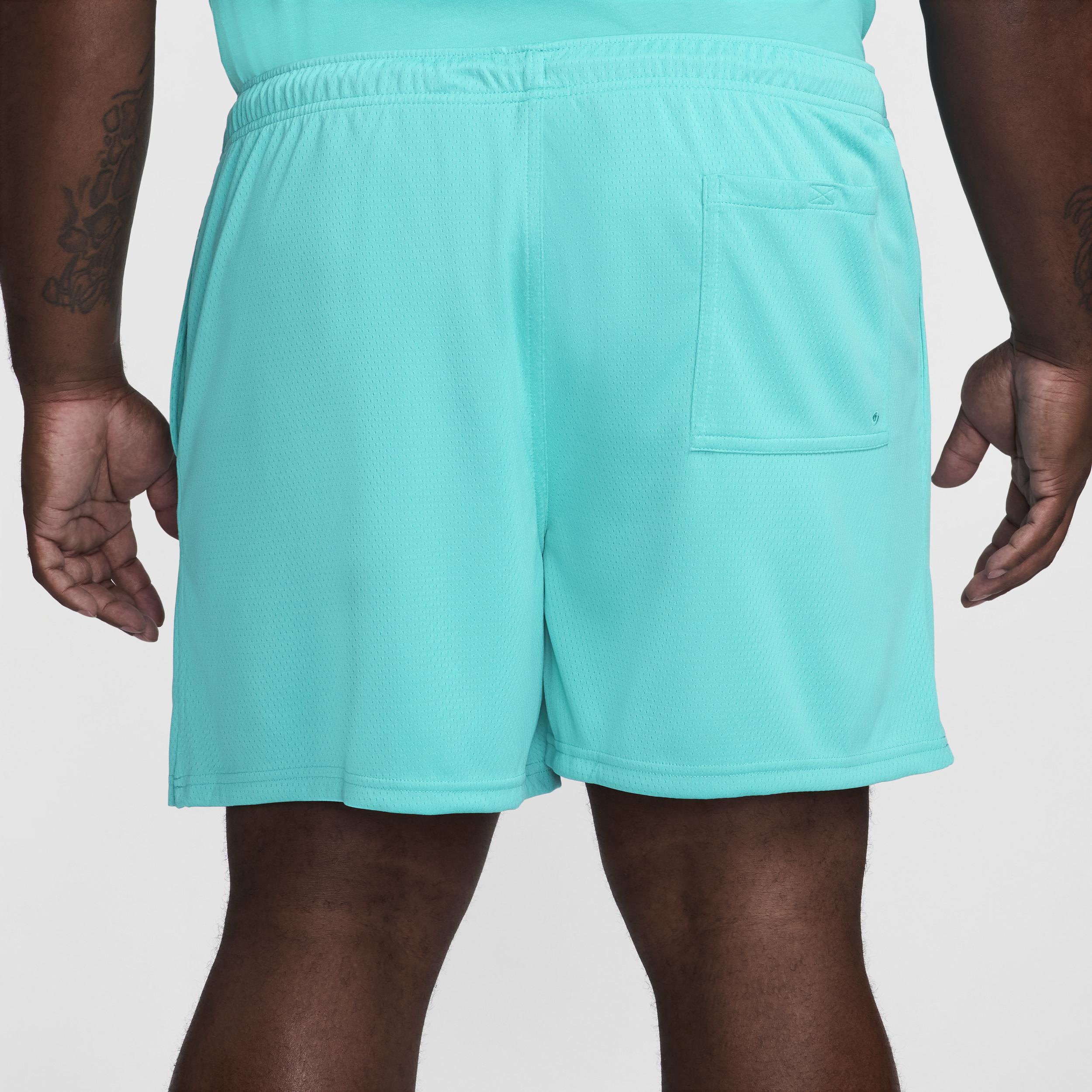 Nike Mens Nike Club Flow Mesh Shorts - Mens Dusty Cactus/White Product Image